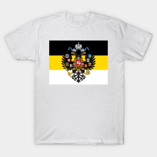 Russian empire coat of arms flag T-Shirt